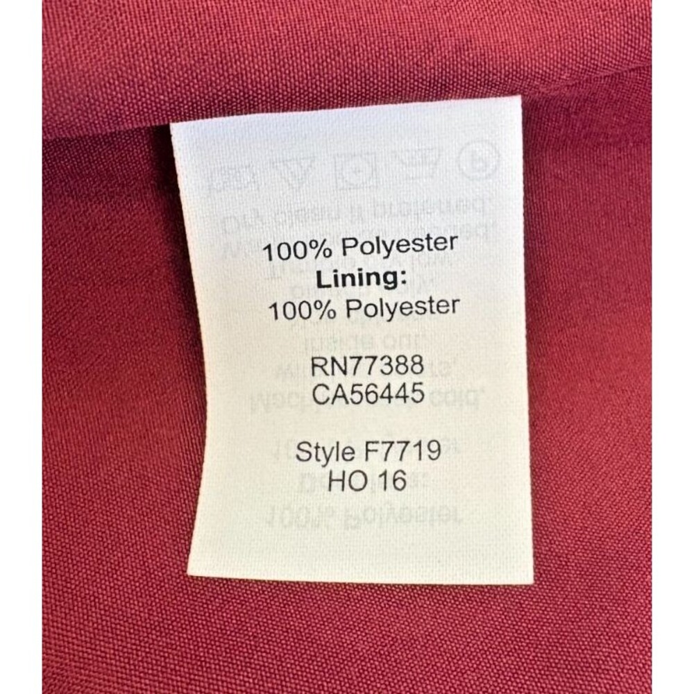 J Crew Dress Womens Size 2 Sheath Burgundy Fully Lined Short Sleeve Career NWT - Picture 7 of 8